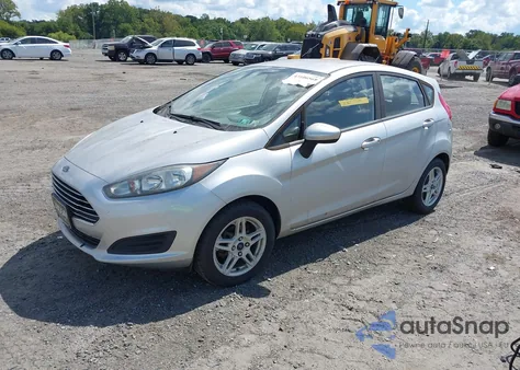 2018 Ford Fiesta Se из США, поврежденный, VIN 3FADP4EJ6JM100436